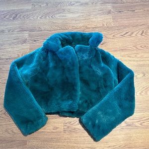 Forever 21, Fur Green Jacket!